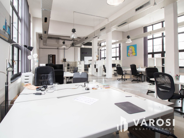 Amerikai életérzés Óbudán szenzációs, 1000 m2 loft irodában