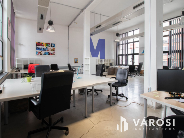 Amerikai életérzés Óbudán szenzációs, 1000 m2 loft irodában