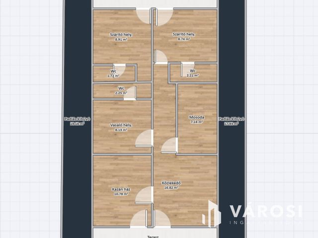 Eladó 2300 m2-es hotel a 16. kerületben