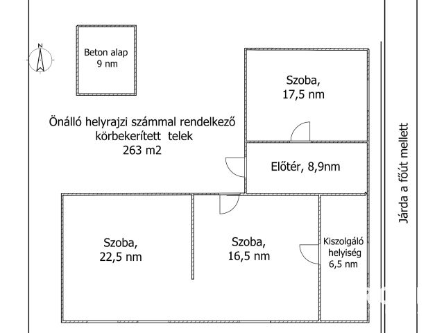 Vállalkozásra alkalmas, saroktelken lévő ház!