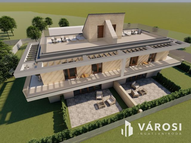 Panorámás luxusingatlan Siófok új építésű lakóparkjában