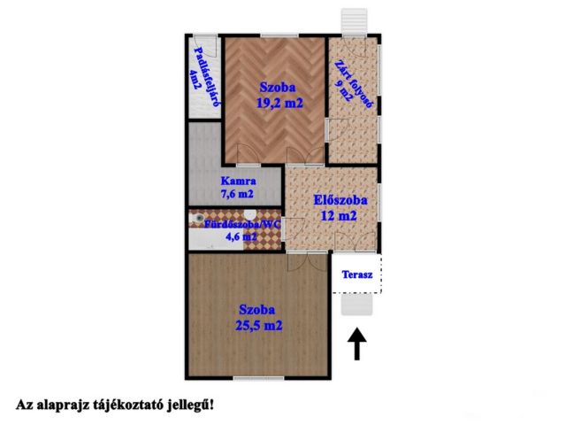 Felújítandó 2 szobás családi ház Újkígyóson