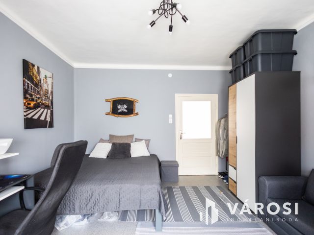 Praktikus elrendezésű ház parkosított kerttel a belvárosban