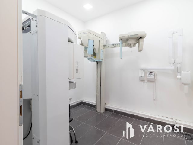 Fogászati rendelő (20 m2) Újbudán felszerelve, berendezve
