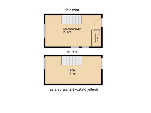 Kis nyaraló kis kerttel a tökéletes pihenésért