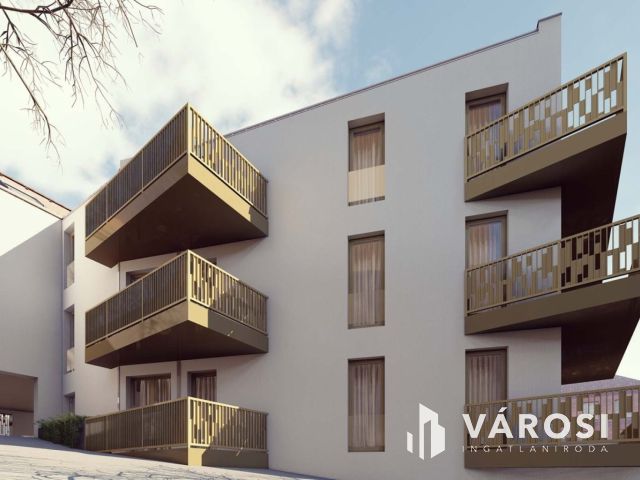 Újépítésű, nappali+2 hálószobás, teraszos lakás (58+6,6 m²)