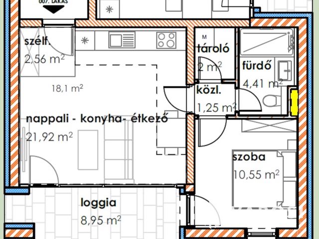 Földszinti újépítésű lakás a Hagymatikumtól 30 méterre 7