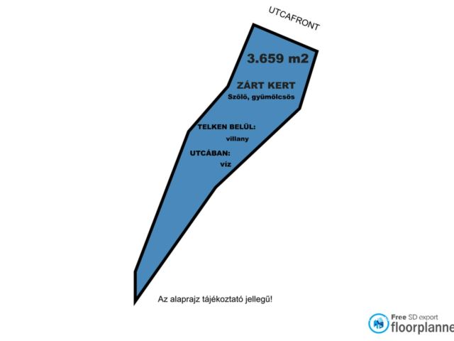 Borkedvelők kőszegi panorámás szőlőse, gyümölcsöse